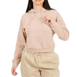Brave Soul - Kurz-Hoodie für Damen (Braungrau)