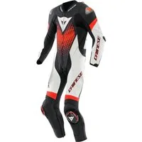 Dainese Motorradkombi Laguna Seca 6 1-Teiler Motorrad Lederkombi Atmungsaktiv protektoren