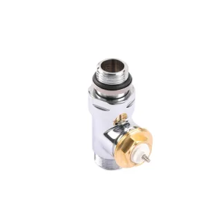 Terma Thermostat-Durchgangsventil CYLINDER GZ 1/2"-GZ 24-19 , TGZTCR015, Chrom TGZTCR015