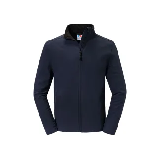 Russell - "Essential" Softshelljacke recyceltes Material für Herren (Dunkelblau)