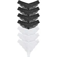The Set String The Set Tanga-Slips mit Spitze, 7er-Pack (7-St)