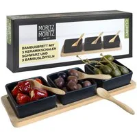 Moritz & Moritz Servierplatte Moritz & Moritz Dipschalen Curry
