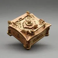 iDventure Spiel SAMURAI PUZZLE BOX - schöne Rätselbox, Cluebox, Knobelspiel