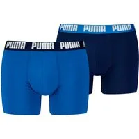 PUMA Boxershorts PUMA MEN EVERYDAY BASIC BOXERS 2P (Packung, 2er Pack) mit Puma Webbund