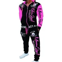 Jaylvis Jogginganzug Herren Trainingsanzug Freizeitanzug Sportanzug Streetwear Fitness, Jacke mit Kapuze