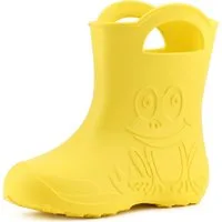 Ladeheid Kinder EVA Regenstiefel für Mädchen und Jungen LA-CA-01 Gummistiefel Kinder federleicht viele Farben