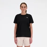 New Balance Laufshirt Sports Essentials T-Shirt Womens TOP-36327 mit eingefasster Kante am Rundhalsausschnitt, Kurzarm, atmungsaktiv