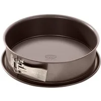 Dr. Oetker Küchenhelfer Springform Back-Edition, mit Emaille-Servierboden, Antihaft-Beschichtung, schnitt-& kratzfest, hitzebeständig bis 230°C
