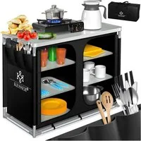 KESSER Campingschrank Campingschrank, Campingküche mit Aluminiumgestell
