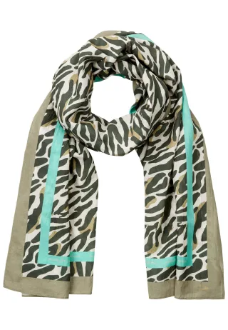 camel active - Schal mit Allover Print - Gr. - OS