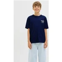Jack & Jones Junior T-Shirt JORNORREBRO TYPO TEE SS CREW NECK SN JNR