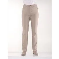 Sieh an! Bequeme Jeans Stretch-Hose komfortabel mit seitlichem Dehnbund