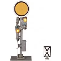 Viessmann Modelltechnik Modelleisenbahn-Signal Viessmann Modelltechnik 4509 H0 Formsignal 2begriffig Vorsignal Fertig