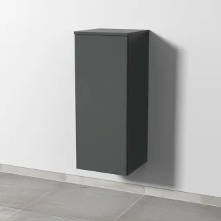 Sanipa 3way Mittelschrank mit 1 Tür, Anthrazit-Matt, SM12022 SM12022
