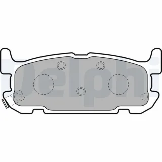 Delphi Bremsbel?ge hinten Mazda MX-5 2 LP1752