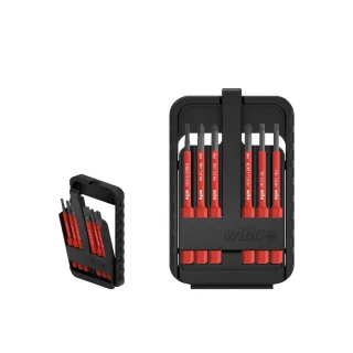 Wiha Bit Set slimBit electric gemischt, 6-teilges Set - 44366