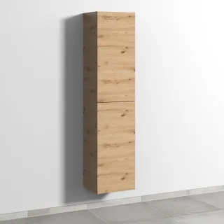Sanipa 3way Hochschrank mit 2 Türen, Eiche Natural-Touch SM09585