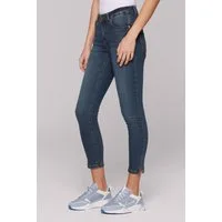 SOCCX Slim-fit-Jeans mit verkürztem Bein