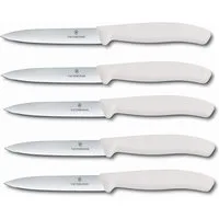 Victorinox Gemüsemesser Swiss Classic Gemüsemesser, 10 cm Klinge, 1er Set, ideal für präzise Schnitte, ergonomischer Griff