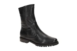 Everybody 43672M2411 GI001 NABUMO Damen Winterstiefel Schwarz Lammfell Warmfu...