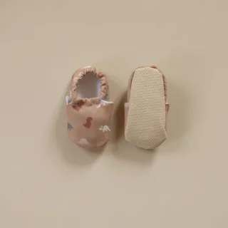 Cosy Roots Veganer Krabbelschuh Natural Dinos