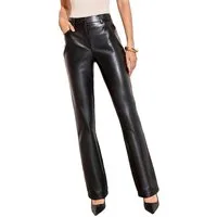 Friends Like These Bootcuthose Friends Like These Kunstlederhose Bootcut, Petite (1-tlg)
