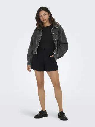 ONLY - ONLNICA LIFE HW MODAL SHORTS PNT Black - Gr. - XL