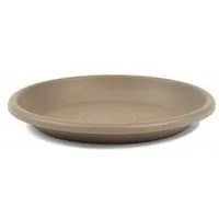 Testrut Blumentopfuntersetzer Pflanztopf Untersetzer taupe robust für saubere Flächen, Zubehör für Pflanztopf Fiona
