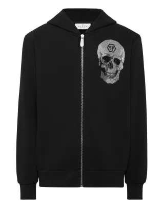 Kapuzen-Sweatjacket Skull