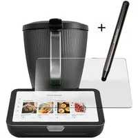 Wundermix Küchenmaschinen Zubehör-Set WunderScreen® Spar-Set: Displayschutz und TouchPen für TM7, Zubehör für TM7, langlebiger Displayschutz für Thermomix TM7