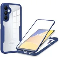 Tec-Expert Handyhülle 360 Grad Hülle für Samsung Galaxy A25 5G 6.5 Zoll, 6.5, Rundum Schutz Cover Case Hülle robust
