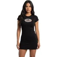 YAKUZA Jerseykleid Cutted in schmaler Bodycon-Passform