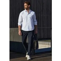 STREET ONE MEN Langarmhemd aus reiner Baumwolle
