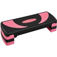 Yaheetech Stepper Höhenverstellbar Steppbrett mit 3 Stufen 10,5 cm/15 cm/20 cm, Trainingsbrett Stepper bis 250 kg Belastbar