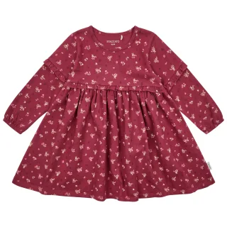 STACCATO - Md.-Kleid red bud aop - Gr. - 116/122