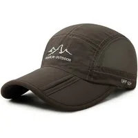 Zaewry Baseball Cap Unisex Baseballkappe Folding Outdoor Hat UPF 50+ Sun Protection Mesh Sport Hat