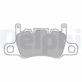 Delphi Bremsbel?ge hinten Porsche 718 911 Cayman Panamera