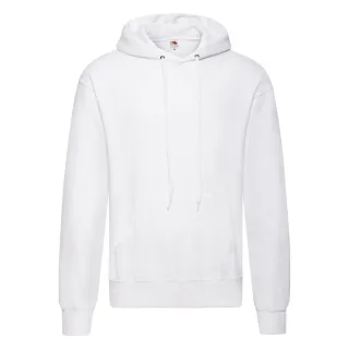 Fruit of the Loom - "Classic" Kapuzenpullover für Herren (Weiß)