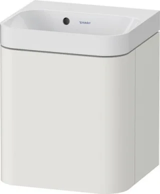 Duravit Happy D.2 Plus c-shaped Set wandhängend Nordic Weiß 400x360x480 mm - HP4340N39390000 HP4340N39390000