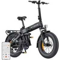 ENGWE Jugendfahrrad ENGWE PRO 3.0 BOOST 250 W 20-Zoll-E-Bike (schwarz)