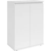 Bega Consult Kommode 2 Türen, 1 Boden, in weiß - 60x84x35cm (BxHxT)