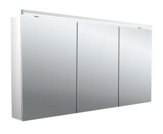 emco Lichtspiegelschrank pure II Classicleuchte, Aufputz, mit Waschtischbeleuchtung, 3 Türen, 1400 m 979705506