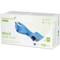 Medi-Inn Nitril-Handschuhe Nitril blue plus Einmalhandschuhe puderfrei AQL: 1.5