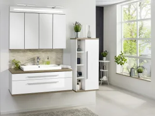 Fackelmann KARA White Hochschrank Fr weiß 61X176X324Türen, 82960 82960