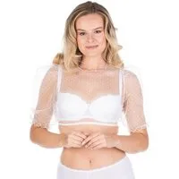 MarJo Dirndlbluse Dirndlbluse - DAMMBACH - off white, schwarz