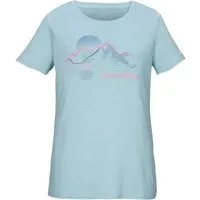 Killtec T-Shirt KOS 18 WMN TSHRT Leichtes, schnelltrocknendes Damen T-Shirt mit Stretch und Print