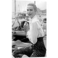 Posterlounge Wandbild Grace Kelly auf dem Cannes Festival, 1955, Bridgeman Images, erhältlich als Poster, Leinwandbild, Wandsticker oder Acrylglasbild