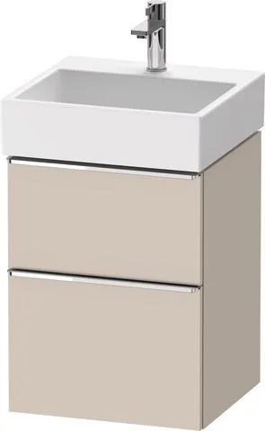 Duravit D-Neo Waschtischunterbau wandhängend Taupe Matt 484x442x625 mm - DE4370010910000 DE4370010910000