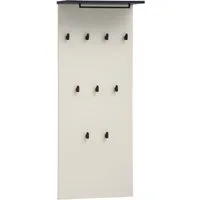 Schildmeyer Garderobenpaneel Edda, Hakenpaneel, Made in Germany, B: 50 cm, Solide Verarbeitung - Dieses Produkt ist in Deutschland gefertigt