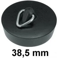 varivendo Stöpsel Abflussstöpsel Waschbeckenstopper 38,5 mm Grau 1 St., (Stück, 1 St., Abflußstöpsel), Stöpsel Waschbeckenstopfen Waschbeckenstöpsel